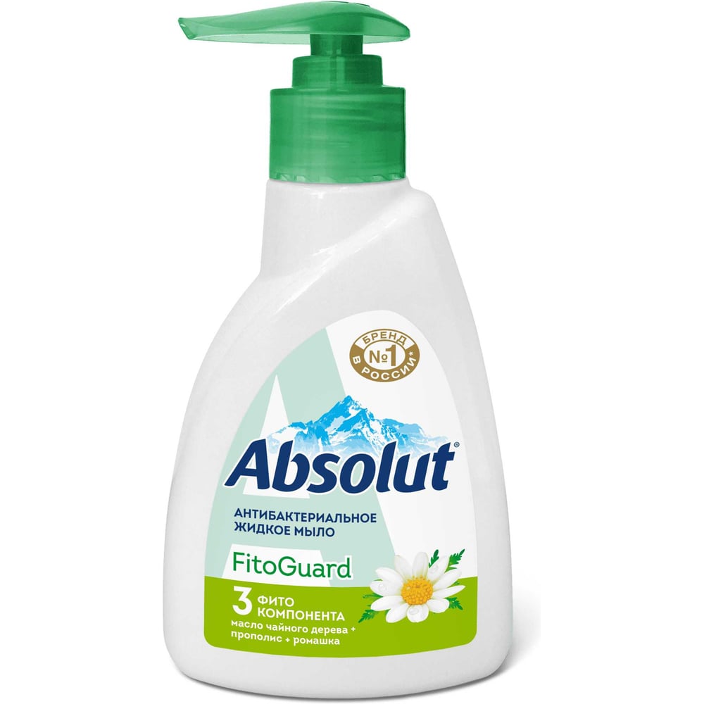 Изображение товара Жидкое мыло Absolut FitoGuard с ароматом ромашки 250 г