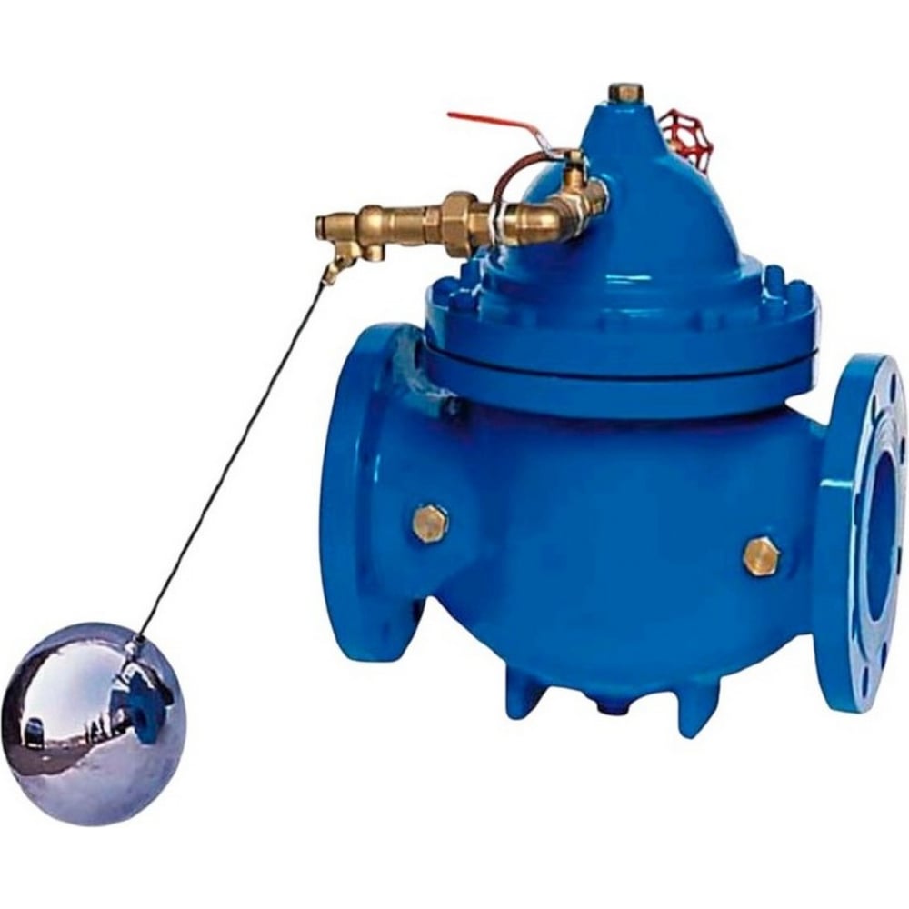 Изображение товара Регулятор поплавковый DN.ru МПРУП-GGG40-304-RR-F Ду150 Ру16 мембранный фланцевый