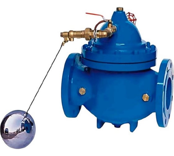 Изображение товара Регулятор DN.ru поплавковый МПРУП-GGG40-304-RR-F Ду300 Ру16 с пилотным управлением D230-10660