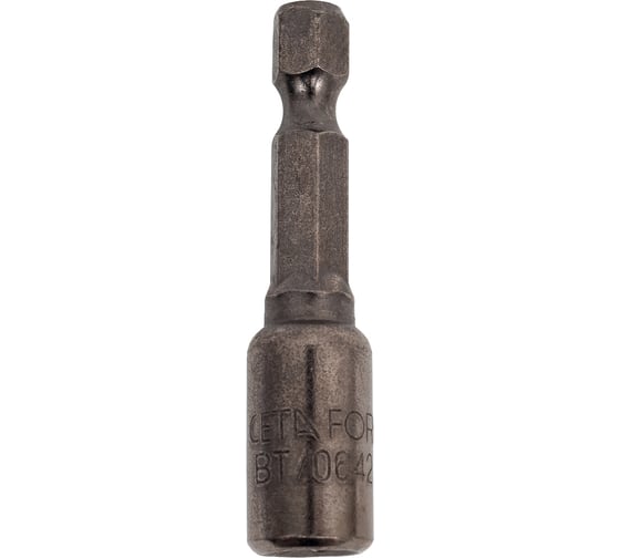 Изображение товара Бита магнитная 6-гранная торцевая головка CETA FORM 6x42мм, хвостовик Hex E 1/4 BT/0642