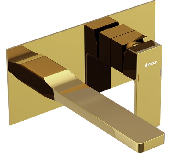 Изображение товара Встраиваемый смеситель для раковины Damixa Gala, золото 530260600