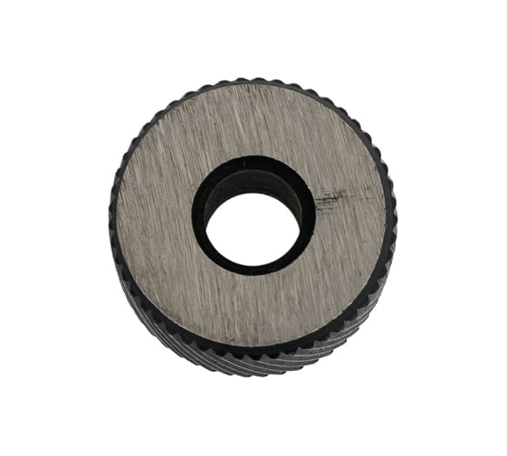 Изображение товара Ролик левый для накатки сетчатого рифления SOVIS шаг 1.0 мм, 19x9.5x6.35 мм, Р6М5 15148