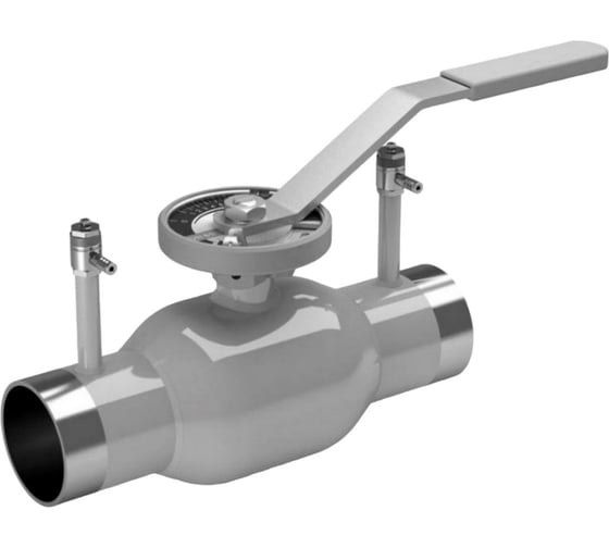 Изображение товара Шаровой регулирующий кран DN.ru 316-316-SP-W-H Ду50 Ру40 под приварку с ниппелями D160-57956