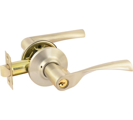 Изображение товара Межкомнатная защелка НОРА-М ЕСО мат. никель ЗВ2-01-Э ключ/фикс. 14389