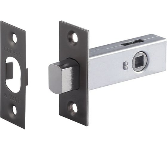 Изображение товара Дверная задвижка НОРА-М З-45 графит 17215