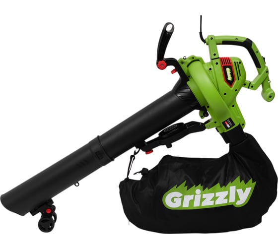 Изображение товара Электрическая воздуходувка-пылесос Grizzly 3,1 кВт, обдув, измельчение, всасывание SKY-08