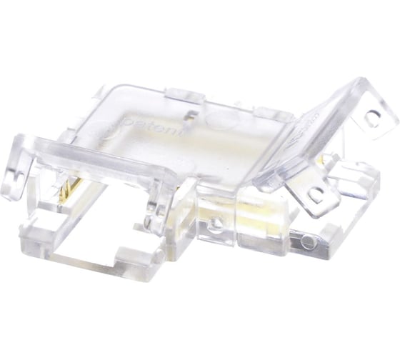 Изображение товара Соединитель FERON угловой 12мм для ленты COB шириной 10 мм LS530, LD176, 5шт в упак, 51633