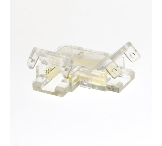 Изображение товара Соединитель FERON угловой 10мм для ленты COB шириной 8 ммLS530, LD175, 5шт в упак, 51632