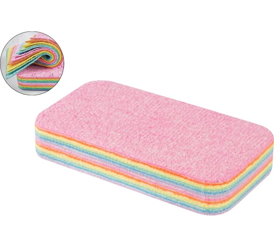 Изображение товара Многослойная салфетка из микрофибры Рыжий кот 12в1 109044