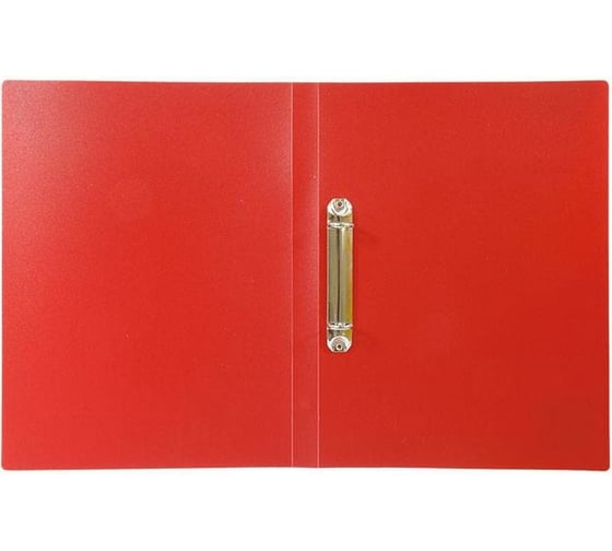 Изображение товара Папка LITE с кольцами А4 2 кольца 500 мкм 21 мм красный пластик NP50-21R