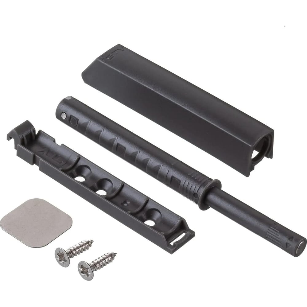 Изображение товара Толкатель GTV SALTO NOVA накладной магнитный для мебели 50 шт антрацит