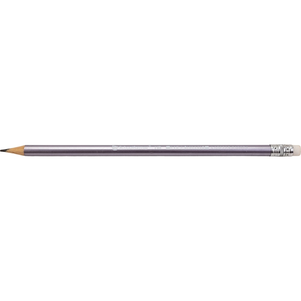 Заточенный круглый чернографитный карандаш SCHOOLFORMAT заточенный трехгранный чернографитный карандаш schoolformat