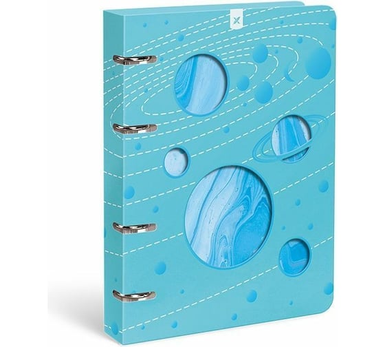 Изображение товара Тетрадь LOREX MARBLE SHINE со сменным блоком, А5, 120 листов, клетка LXNBCL-MS