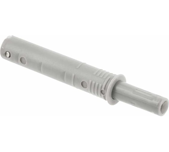 Изображение товара Толкатель GTV SALTO NOVA, короткий, врезной, каучуковый наконечник, цвет антрацит ( упаковка 100 шт) AM-SVW-KR-GM-60