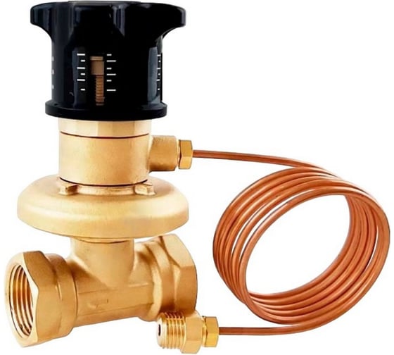 Изображение товара Клапан балансировочный автоматический DN.ru ЛС59-E-T Ду20, Ру16, латунный, без ниппелей D080-01211