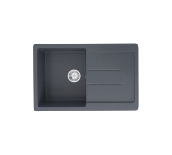Изображение товара Кухонная мойка ULGRAN U-507 цвет: антрацит U-507-343