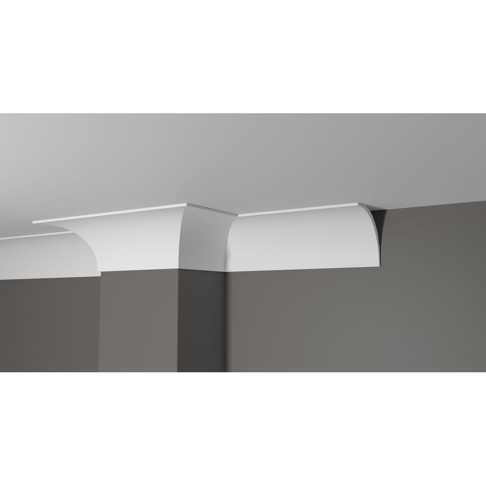 Изображение товара Потолочный карниз Decor-Dizayn DD46 ударопрочный влагостойкий для покраски 2000 мм
