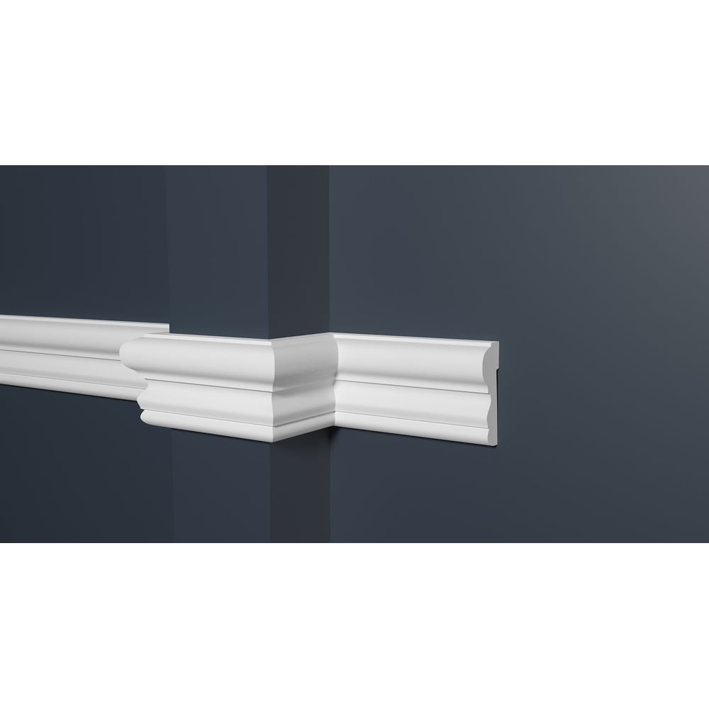 Ударопрочный влагостойкий стеновой молдинг под покраску Decor-Dizayn DD400