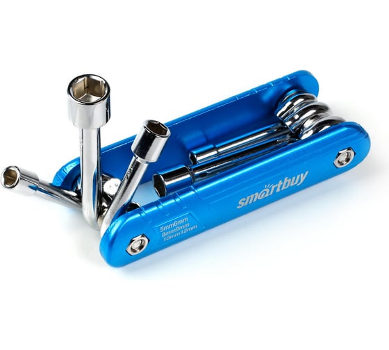 Изображение товара Велосипедный набор Smartbuy 6 шт, CR-V,алюм. Корпус SBT-MTS-6