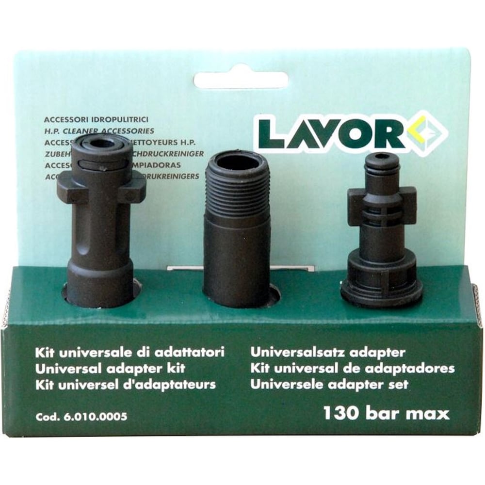 Изображение товара Набор из 3х адаптеров Lavor PRO 6.010.0005
