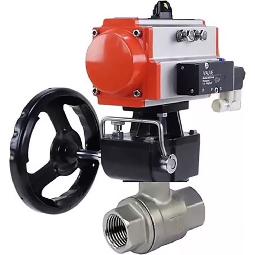 Изображение товара Кран шаровой DN.ru КШМП.316.230-ISO Ду80 Ру40 нержавеющая сталь профессиональный