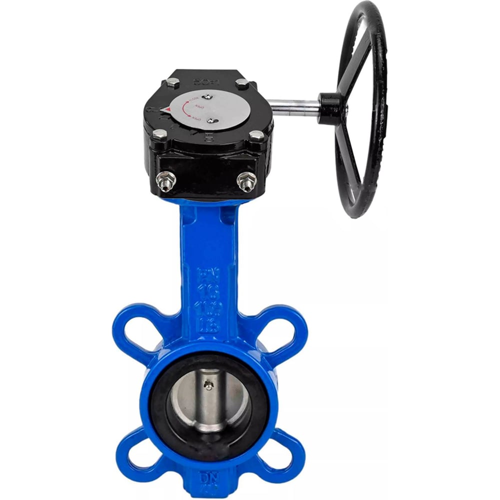 Изображение товара Затвор для абразивных сред DN.ru QT450-316-EPDM-2W-Fb-H Ду150 Ру16