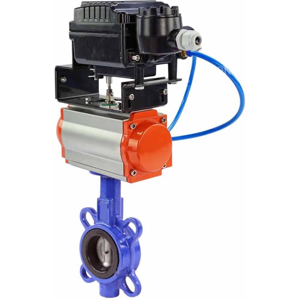 Изображение товара Затвор DN.ru QT450-316-EPDM Ду40 Ру16 пневмопривод дисковый