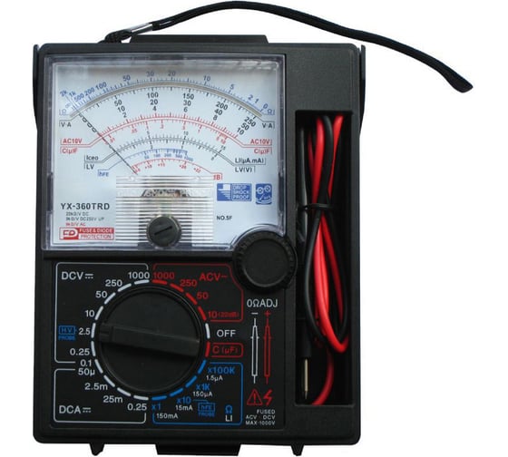 Изображение товара Стрелочный мультиметр WHDZ YX360TRD