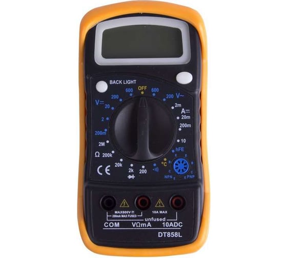 Изображение товара Цифровой мультиметр WHDZ DT858L