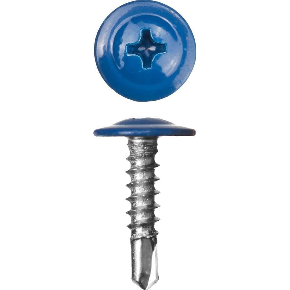 Изображение товара Саморезы ВИРТУОЗ 4,2x16 с полусферической головкой и прессшайбой