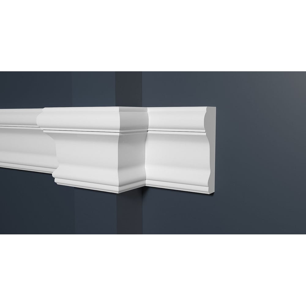 Изображение товара Стеновой молдинг Decor-Dizayn 147A влагостойкий ударопрочный для покраски 84х26х2000 мм