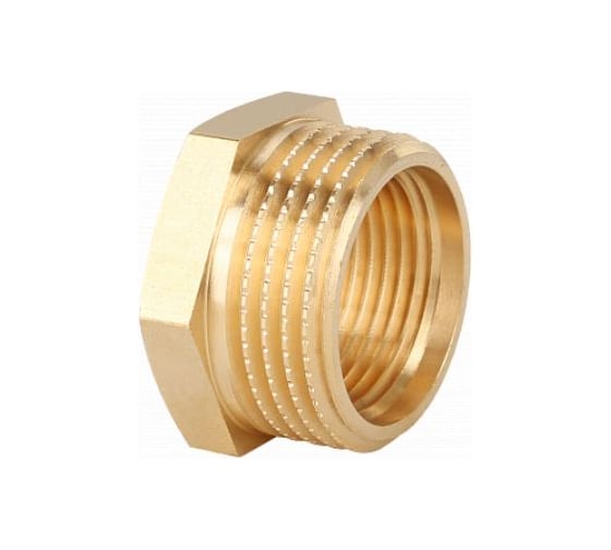 Изображение товара Футорка НР-ВР, латунная Gappo 1" х 1/2" (уп. из 10 шт.) G1219.0604