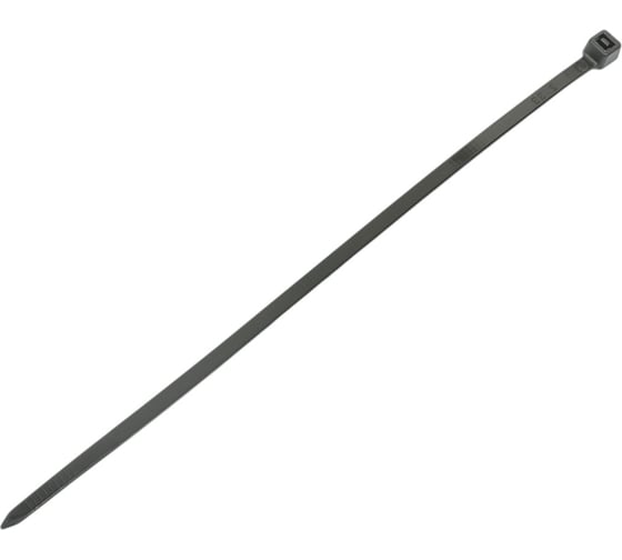 Изображение товара Нейлоновые хомуты для проводов FIT черные, 100 шт., 3,6х150 мм 60348