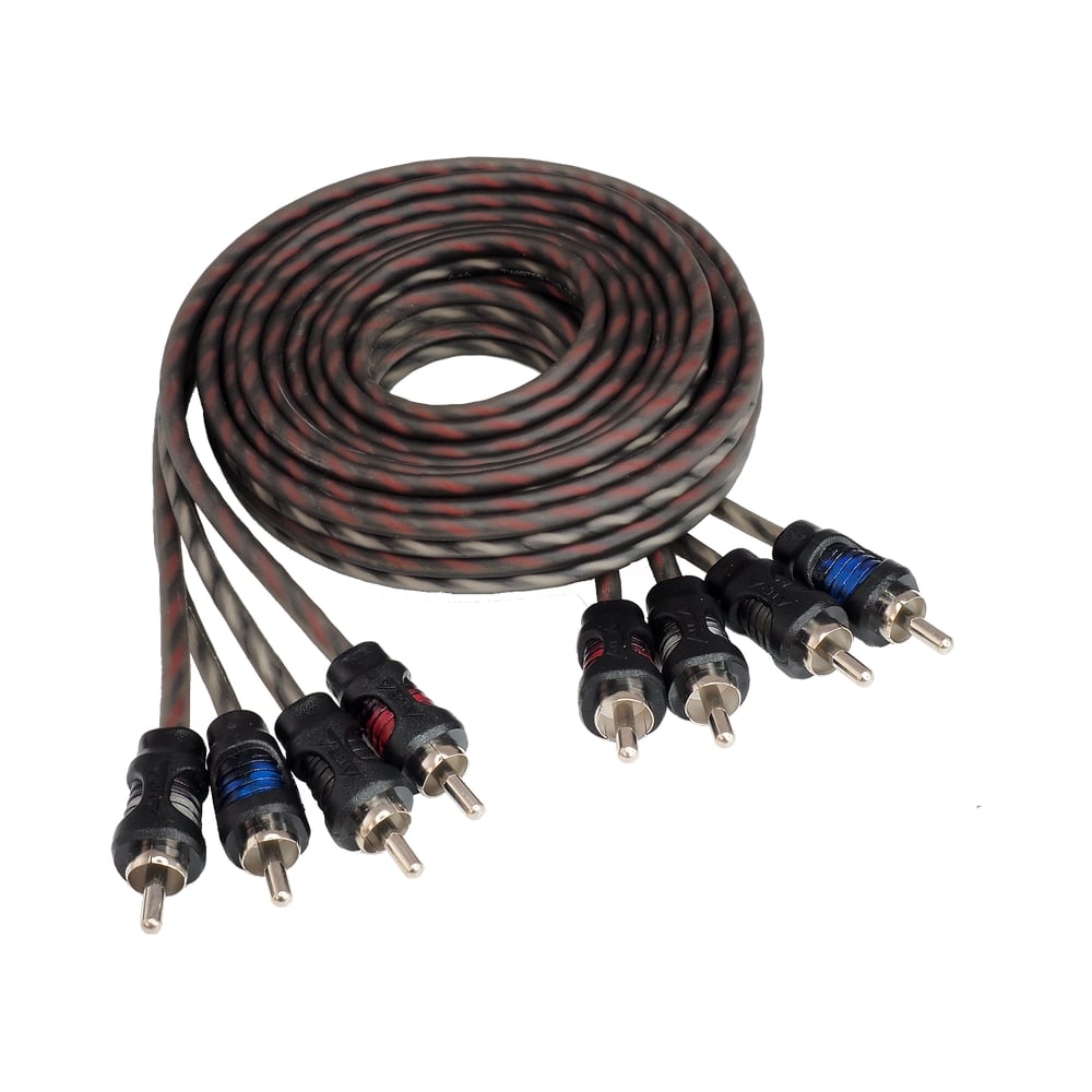 Изображение товара RCA-кабель AURA 2 метра 4 канала витая пара RCA-0420