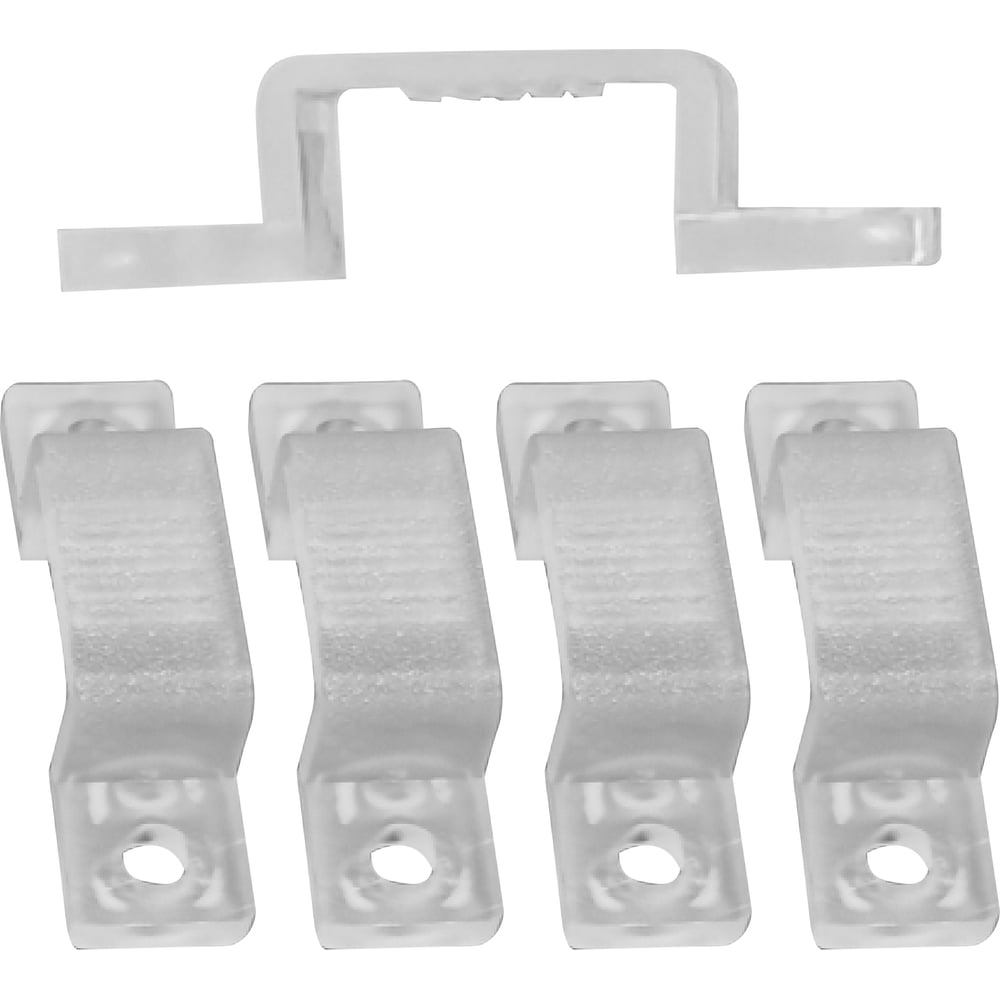 Изображение товара Комплект крепежей для светодиодной ленты НЕОН COB 220В Apeyron (5шт) 288д/м / 09-144