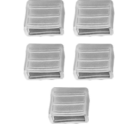 Изображение товара Комплект заглушек для светодиодной ленты COB 220В Apeyron (5шт) 288д/м / 09-140