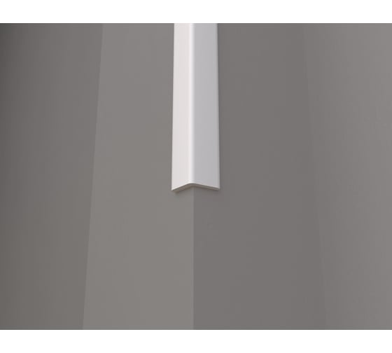 Изображение товара Стеновой уголок Decor-Dizayn ударопрочный влагостойкий под покраску 30Х30Х2000 мм DD20