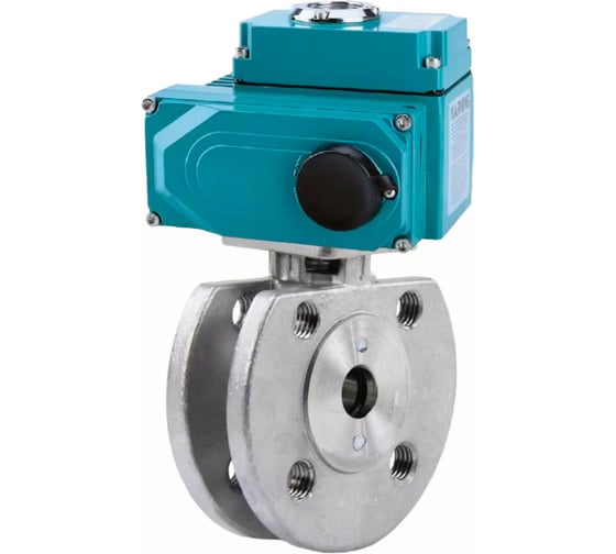 Изображение товара Шаровой кран DN.ru КШмФП.316.200 Ду25 Ру1, электропривод QT2-020-380VAC D160-59503