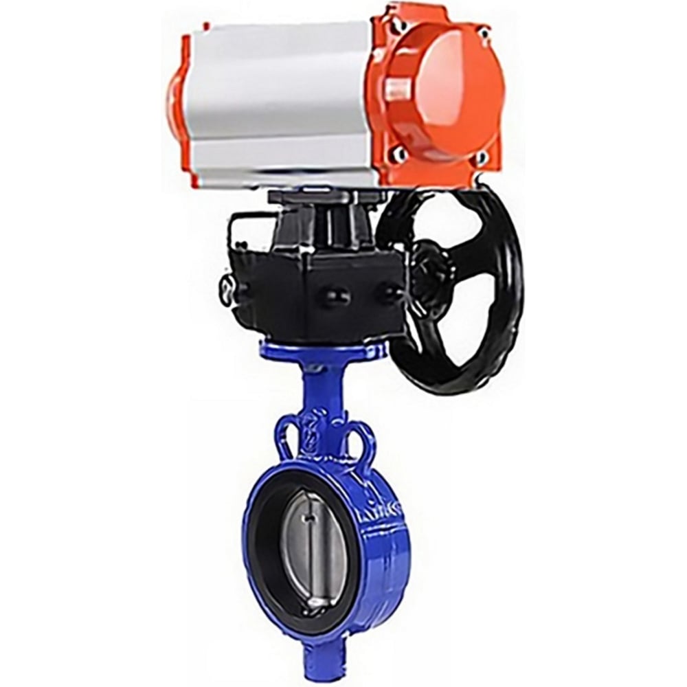 Изображение товара Затвор для абразивных сред DN.ru QT450-316-EPDM Ду65 пневмопривод дисковый