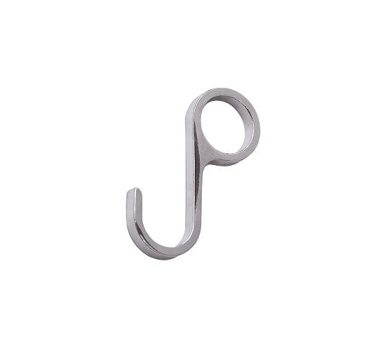 Изображение товара Несъемный крючок на рейлинг Lemax хром R-KR-D