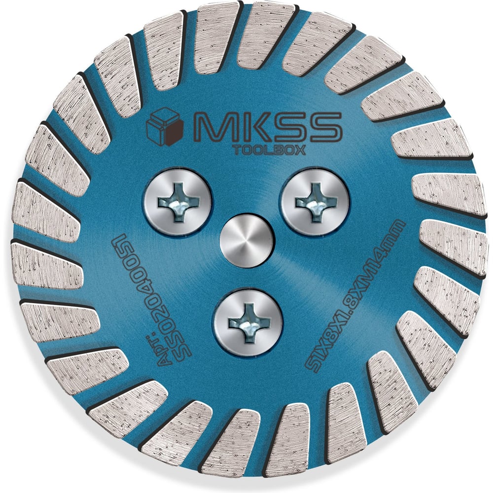 Изображение товара Алмазный универсальный диск MKSS Toolbox SS0204 51х1,6х7,5хM14