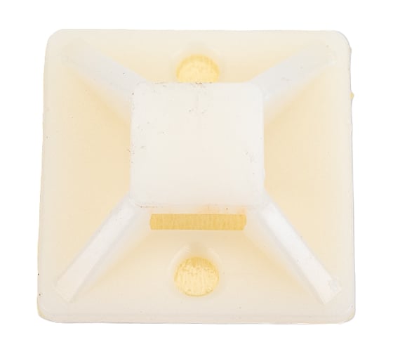 Изображение товара Самоклеящаяся площадка под стяжку TWT 25x25 мм, белая, 100 шт. CV-ATM25