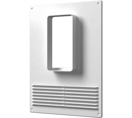 Изображение товара Площадка торцевая Флекс вертикальная, с решеткой, 205х240 мм, с фланцем 60х120 мм 534532