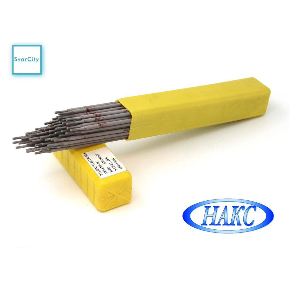 Изображение товара Электроды сварочные нержавеющая сталь SvarCity E308-16 2 мм 2 кг