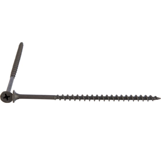 Изображение товара Саморезы ВИРТУОЗ 3,8х 70 мм, крупная резьба, потайная головка, оксидированный 100 шт 280-04222