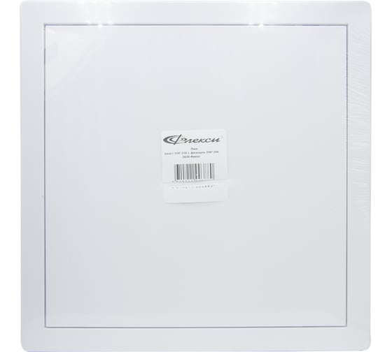 Изображение товара Люк ревизионный пластиковый Флекс 318х318 мм, с фланцем 296х296 мм, 3030 551419