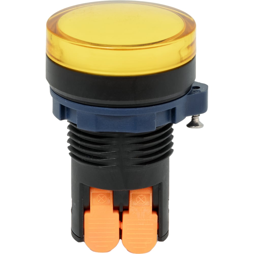 Изображение товара Световой индикатор CONTA желтый рассеиватель 220V DC, пластик, 22 мм TA22SA1Z1-P/CY220V/PC 00-00011494