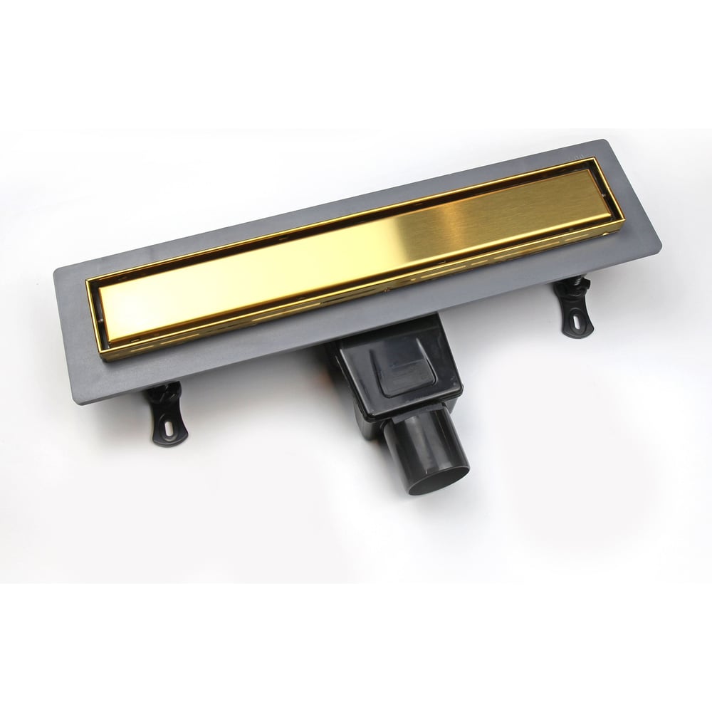 Изображение товара Душевой лоток RGW Drain Leo-31-60 прямой 600 золото браш