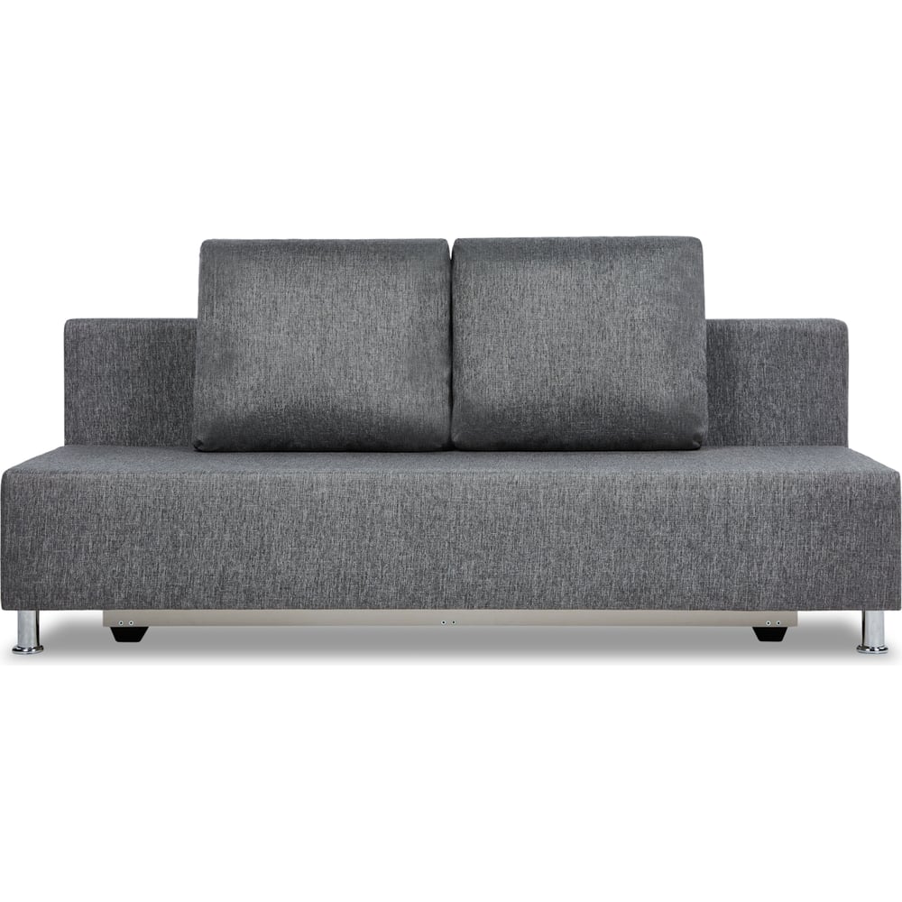 Изображение товара Диван-кровать Морис лайт темно-серый рогожка двуспальный раскладной стиль современный