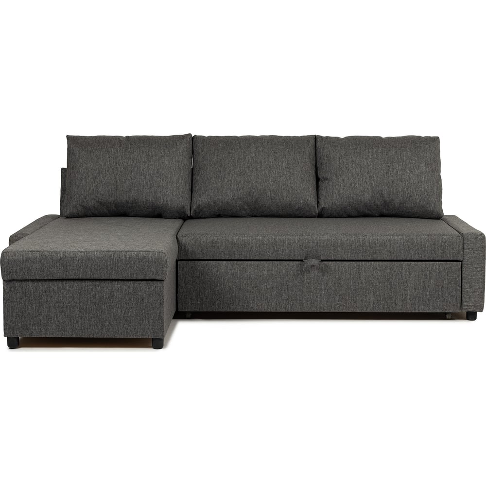 Изображение товара Угловой диван-кровать Траумберг Лайт серый рогожка